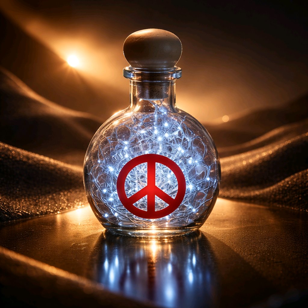 Lighted Bottle Night Bedroom Glow Illuminated Led Ambient Radiant Late Nite Vibe