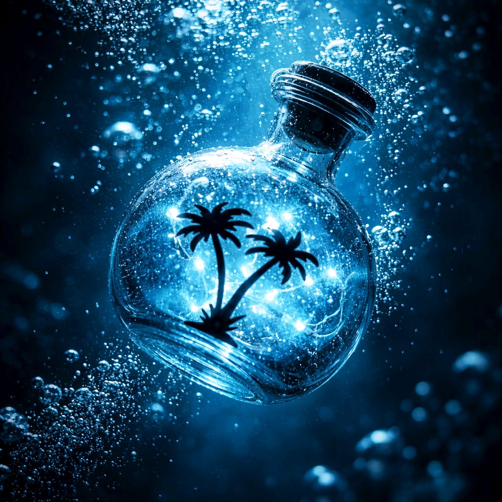 Led Lighted Later Bottle Vibe Mood Glow Serenade Radiance Twilight Enchant Amour