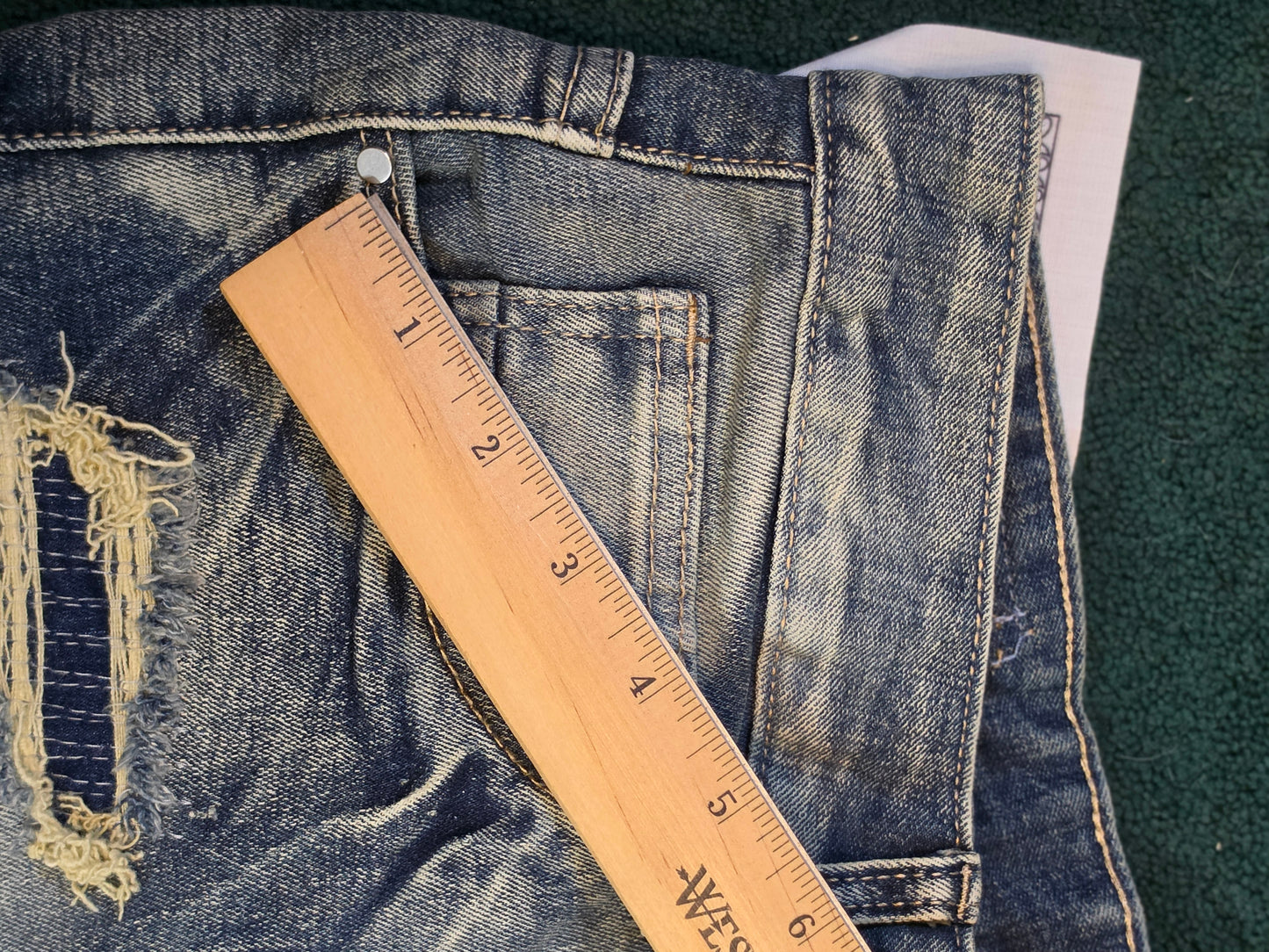 Front Row Apparel Straight Leg Denim Jeans Street Wear Urban La Fashions USA